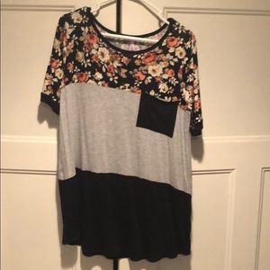 Color block top